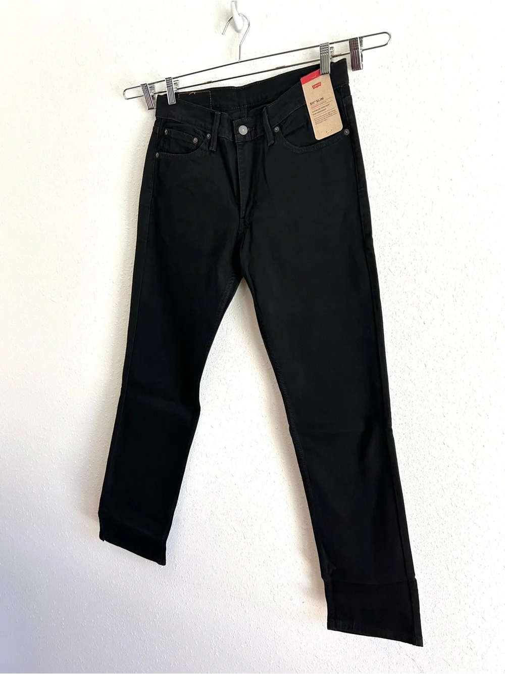 Levi's 511 Slim Jeans Men's Size 32x32 Black Denim Stretch Classic